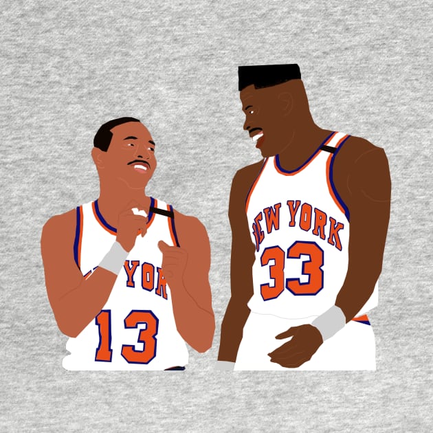 Ewing and Jackson by The Knicks Wall